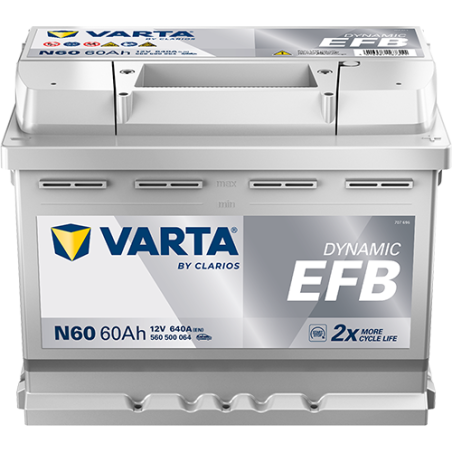 Batería Varta N60 - 5