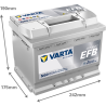 Batería Varta N60 - 6