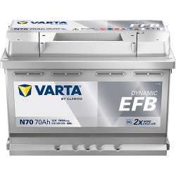 Batería Varta N70 - 5