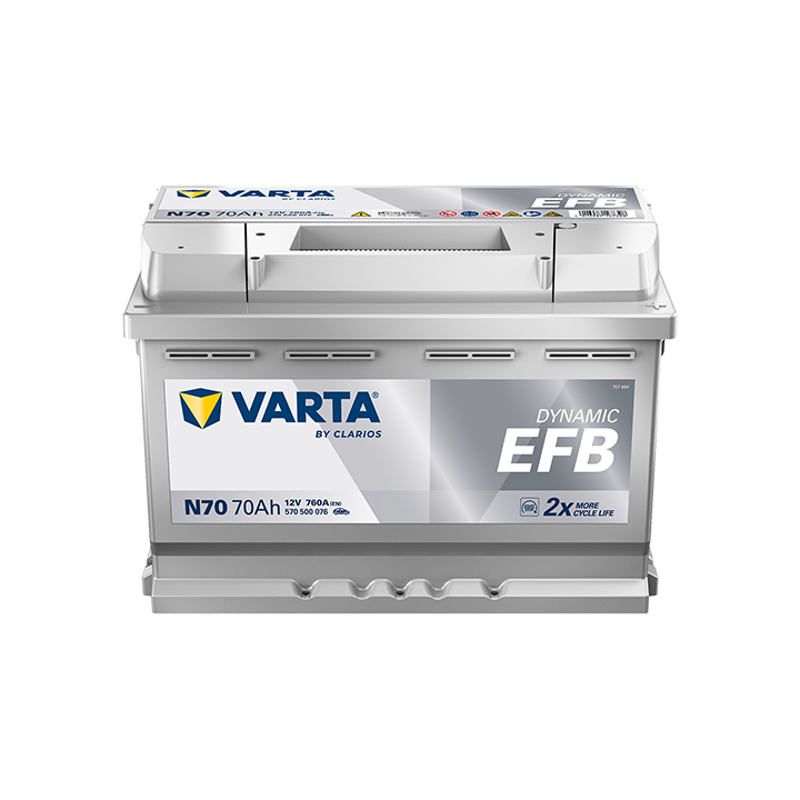 Batería Varta N70 - 5