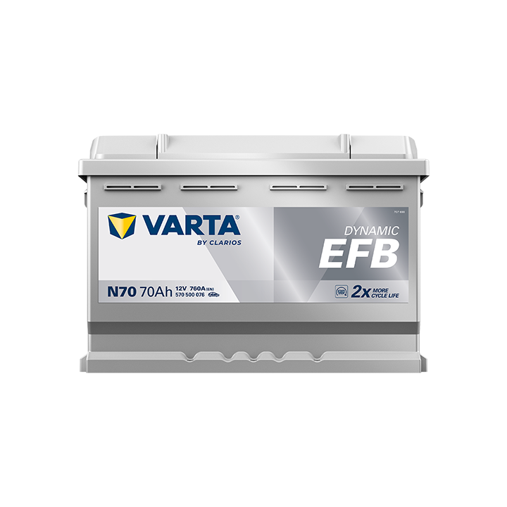 Batería Varta N70 - 7