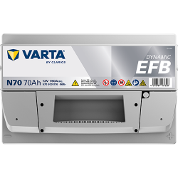 Batería Varta N70 - 8