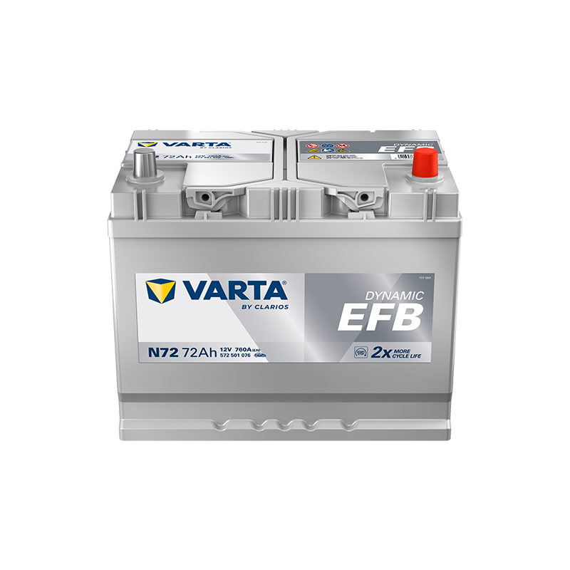 Batería Varta N72 - 5