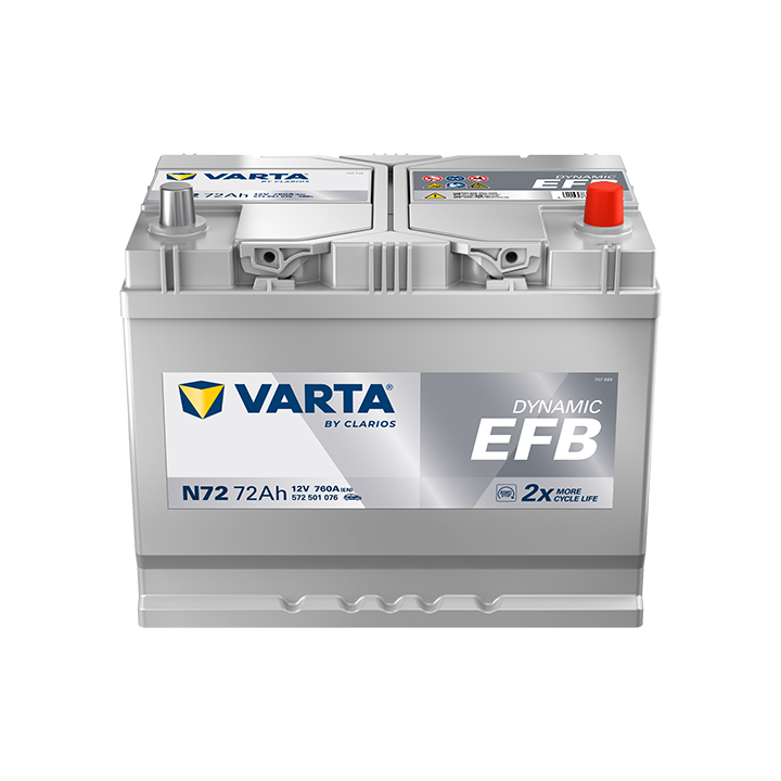 Batería Varta N72 - 5
