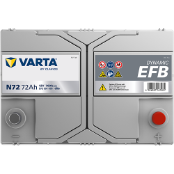 Batería Varta N72 - 8