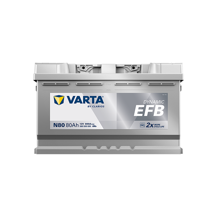 Batería Varta N80 - 7