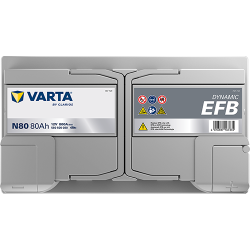 Batería Varta N80 - 8
