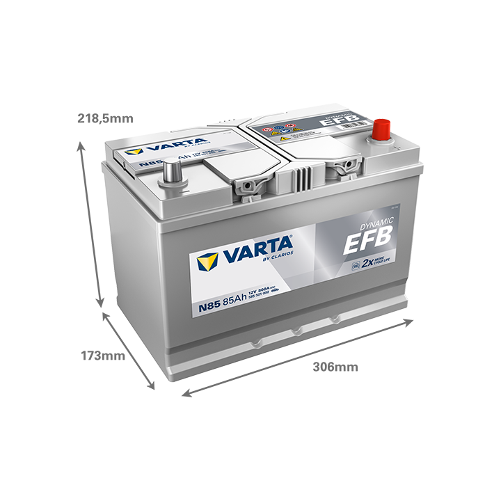 Batería Varta N85 - 6