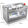 Batería Varta N85 - 6