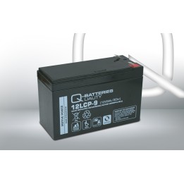 UPS battery 9Ah 12V Q-Battery 12LCP-9 | telebaterias.com
