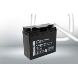 Batteria per carrozzina 19Ah 12V Q-Battery 12LCP-19 | telebaterias.com