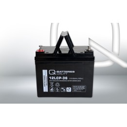 Batteria per carrozzina 36Ah 12V Q-Battery 12LCP-36 | telebaterias.com