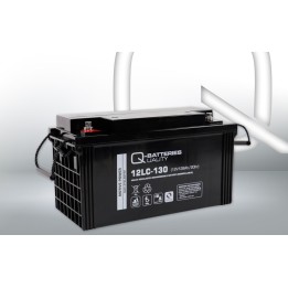 Batería para silla de ruedas 128Ah 12V Q-Battery 12LC-130 | telebaterias.com