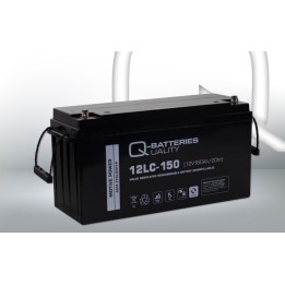 Batería para silla de ruedas 12V Q-Battery 12LC-150 | telebaterias.com