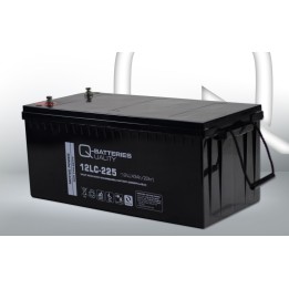 Wheelchair battery 243Ah 12V Q-Battery 12LC-225 | telebaterias.com