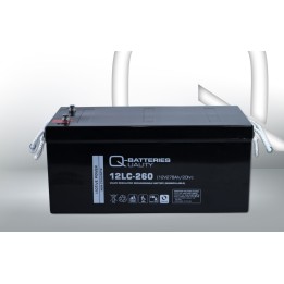 Wheelchair battery 278Ah 12V Q-Battery 12LC-260 | telebaterias.com
