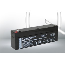 USV-Batterie 2.10Ah 12V Q-Battery 12LS-2.1 | telebaterias.com