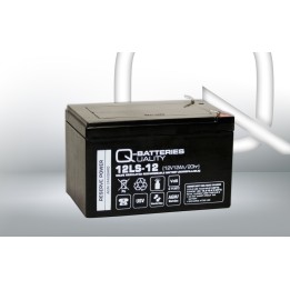 Batterie pour onduleur 12Ah 12V Q-Battery 12LS-12 F2 | telebaterias.com