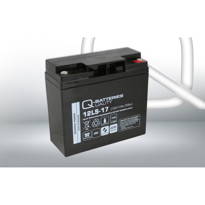 UPS battery 17Ah 12V Q-Battery 12LS-17 | telebaterias.com