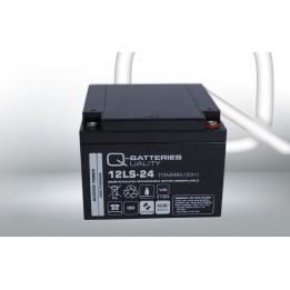 UPS battery 24Ah 12V Q-Battery 12LS-24 | telebaterias.com