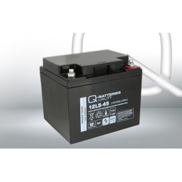 Batterie pour onduleur 45Ah 12V Q-Battery 12LS-45 | telebaterias.com