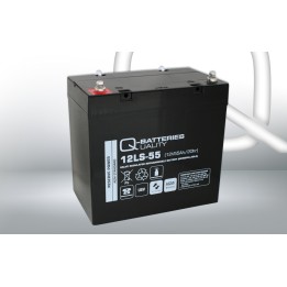 UPS battery 55Ah 12V Q-Battery 12LS-55 | telebaterias.com