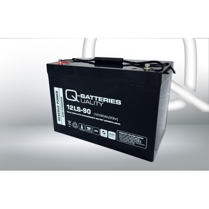 Batteria per UPS 90Ah 12V Q-Battery 12LS-90 | telebaterias.com
