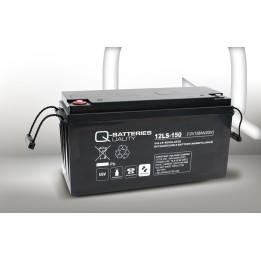USV-Batterie 158Ah 12V Q-Battery 12LS-150 | telebaterias.com