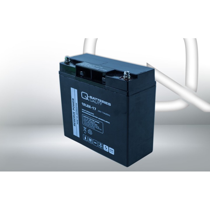 UPS battery 7.50Ah 12V Q-Battery 12LSX-17 | telebaterias.com