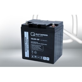 Batterie pour onduleur 12Ah 12V Q-Battery 12LSX-28 | telebaterias.com