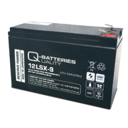 USV-Batterie 28Ah 12V Q-Battery 12LSX-9 | telebaterias.com