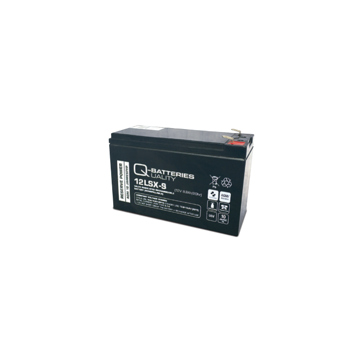 Batteria per UPS 28Ah 12V Q-Battery 12LSX-9 | telebaterias.com