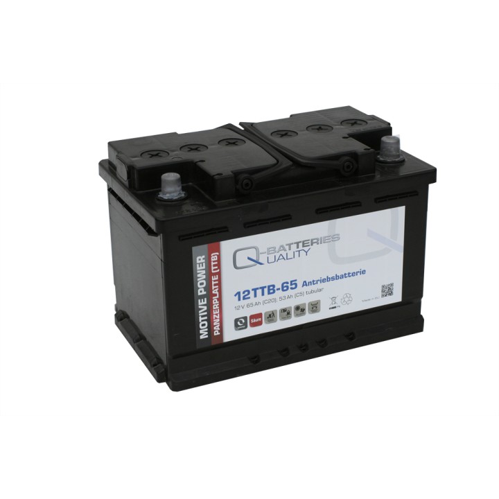 Batterie 65Ah 12V Q-Battery 12TTB-65 | telebaterias.com