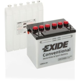 Batteria per moto 24Ah 12V 220A Exide 12N24-4A | telebaterias.com