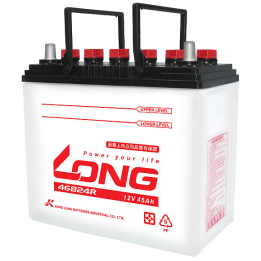 Batería de coche 45Ah 12V Long 46B24R | telebaterias.com