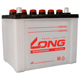 Car battery 60Ah 12V Long 55D26R | telebaterias.com