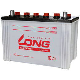 Car battery 80Ah 12V Long 95D31R | telebaterias.com