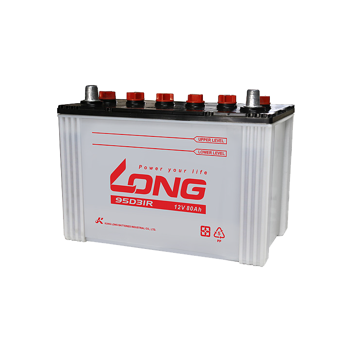 Batteria per auto 80Ah 12V Long 95D31R | telebaterias.com