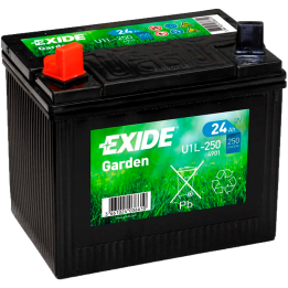 Batería 24Ah 12V 250A Exide 49901(U1L-250) | telebaterias.com
