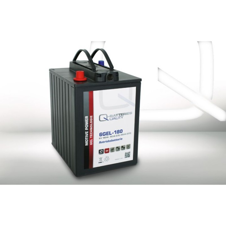 Bateria 180Ah 6V Q-Battery 6GEL-180 | telebaterias.com