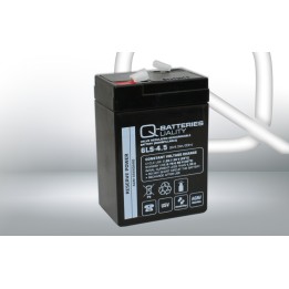 Batteria per UPS 4.50Ah 6V Q-Battery 6LS-4.5 | telebaterias.com