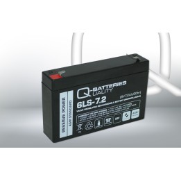 UPS battery 7.20Ah 6V Q-Battery 6LS-7.2 | telebaterias.com