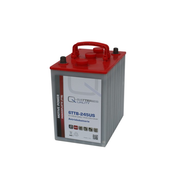 Bateria 245Ah 6V Q-Battery 6TTB-245US | telebaterias.com