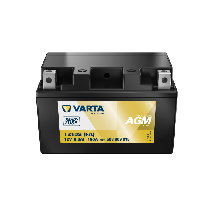 Batería de moto 9Ah 12V 150A Varta 508909015 | telebaterias.com