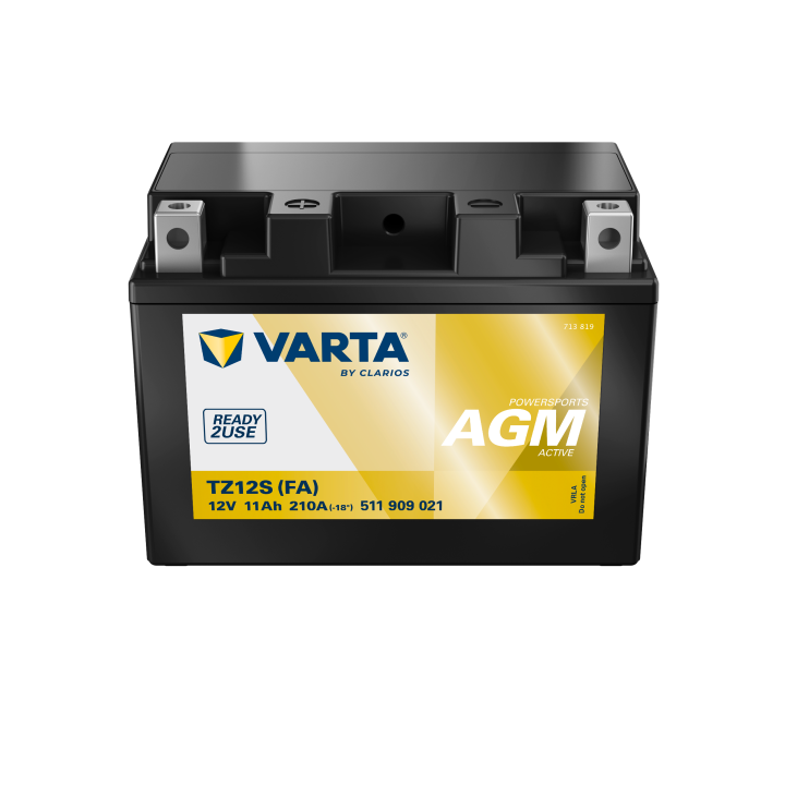 Batteria per moto 11Ah 12V 210A Varta 511909021 | telebaterias.com