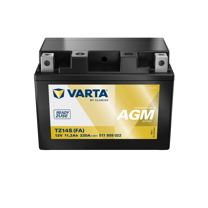 Motorradbatterie 11Ah 12V 220A Varta 511909022 | telebaterias.com