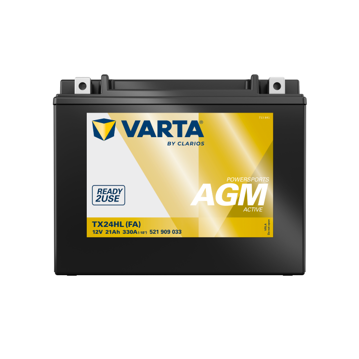 Batterie de moto 21Ah (10h) 12V 330A Varta 521909033 | telebaterias.com