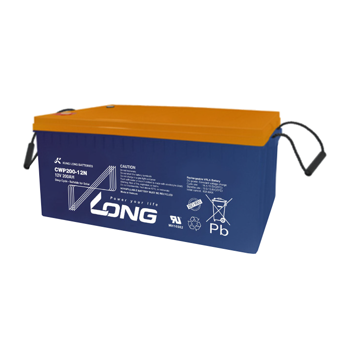 Batería solar 200Ah 12V Long CWP200-12N | telebaterias.com
