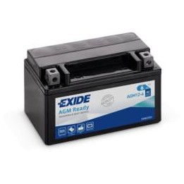 Batería de moto 6Ah 12V 90A Exide AGM12-6 | telebaterias.com