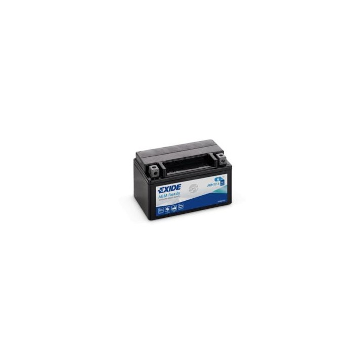 Batterie de moto 6Ah 12V 90A Exide AGM12-6 | telebaterias.com